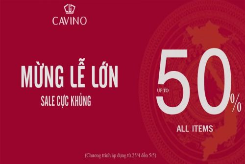 DUY NHẤT 10 NGÀY !!! HOLIDAY SALE – OFF 50% ALL ITEMS